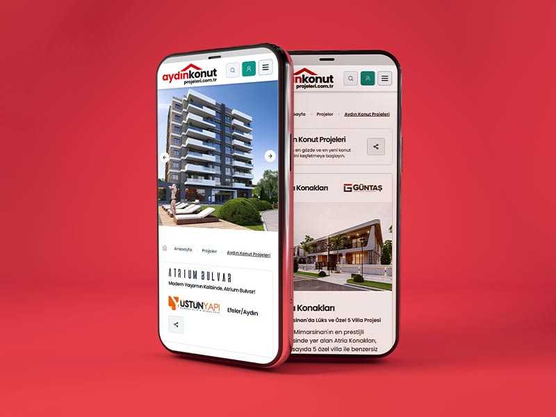 İnşaat Web Sitesi Tasarımı