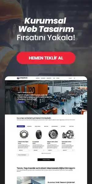 Web tasarım Banner